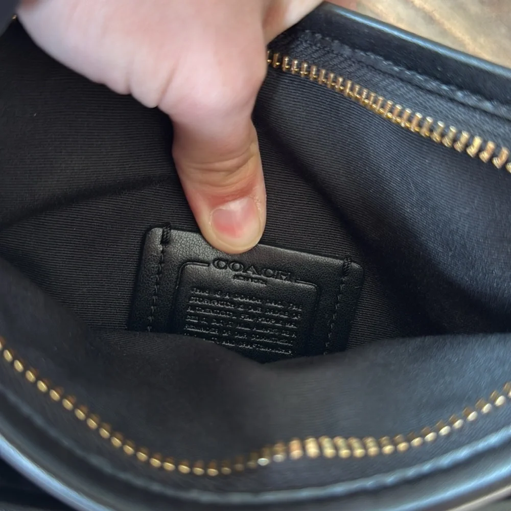 Coach Brown Crossbody Bag with Slim Design - Picture 7 of 7